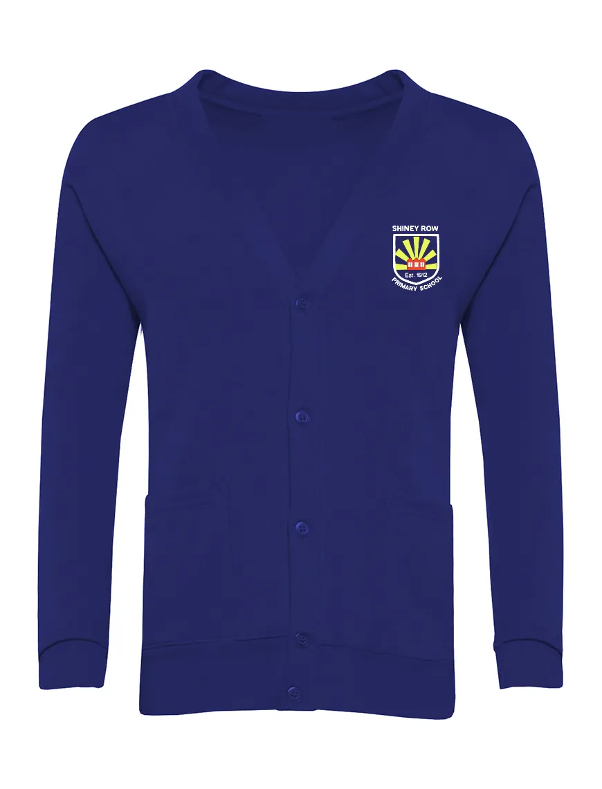 Shiney Row Primary School Royal Blue Cardigan