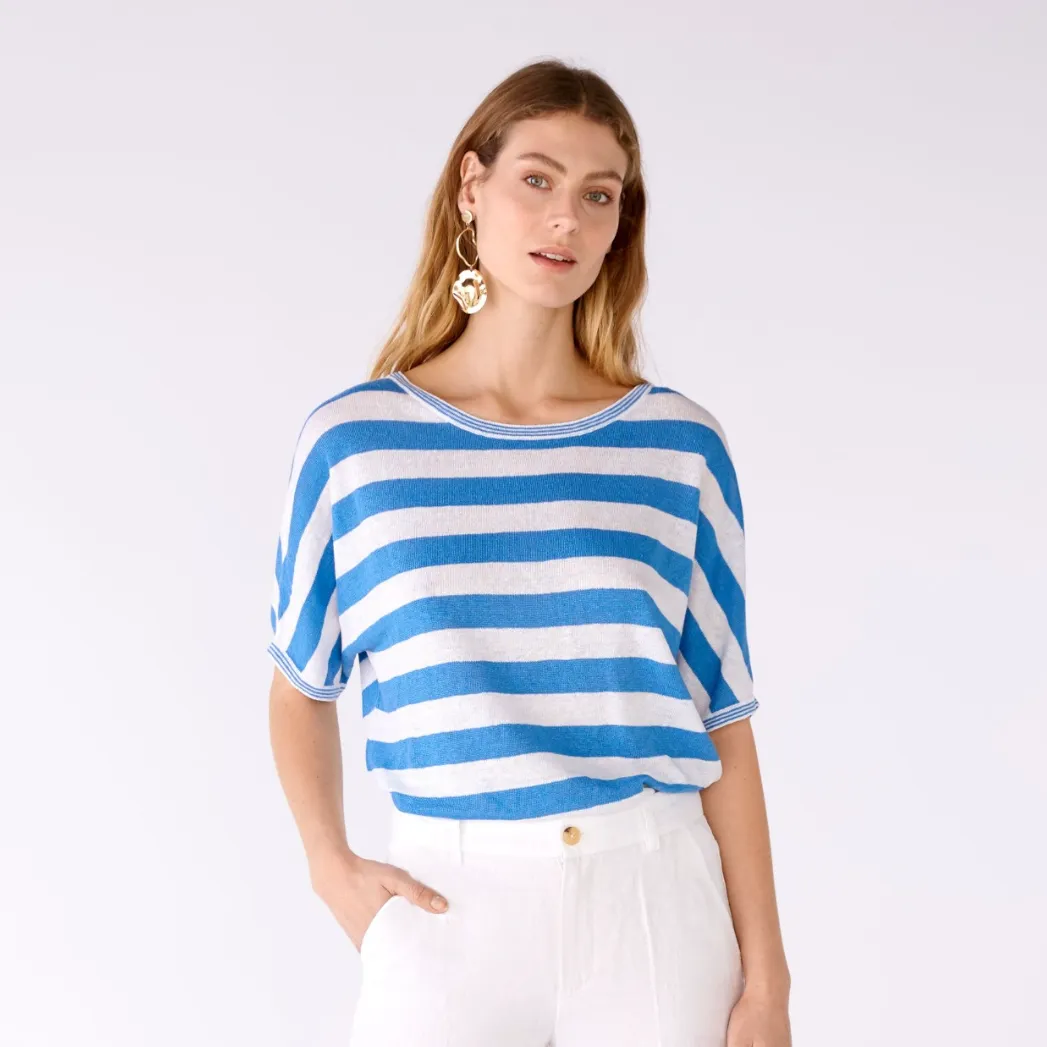 Short Sleeve Stripe Jumper