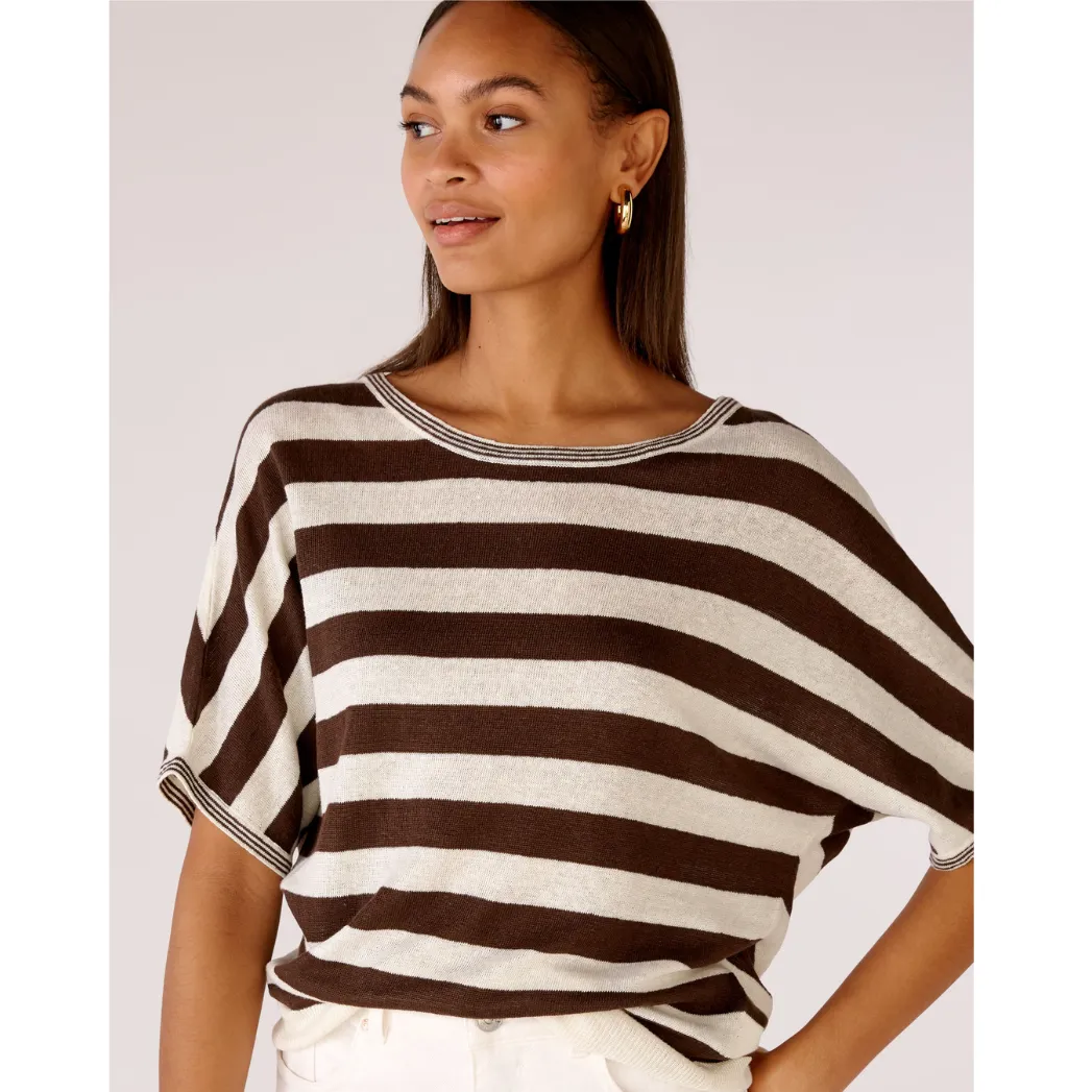 Short Sleeve Stripe Jumper