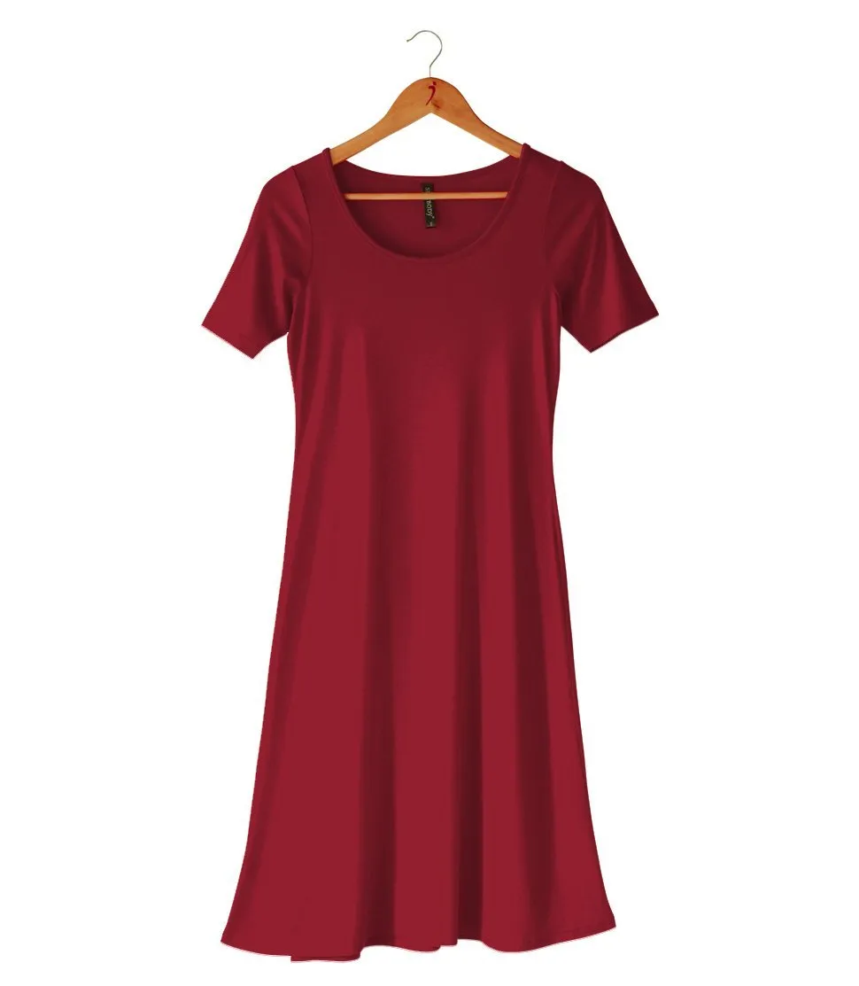 Silkspun Short Sleeve Classic Dress