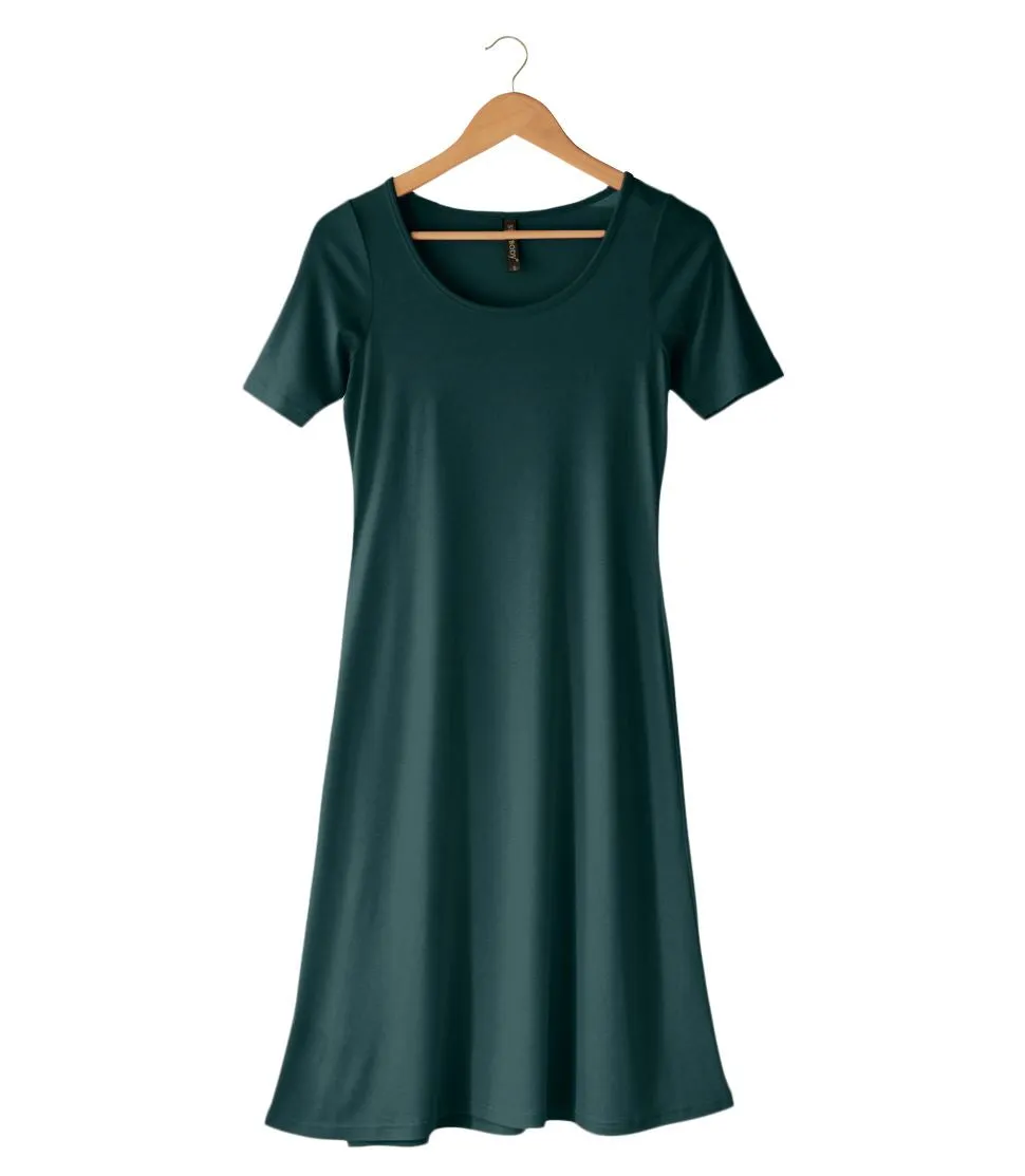 Silkspun Short Sleeve Classic Dress