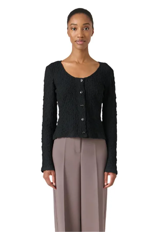 Soaked Womens Cardigan Dauphine Black