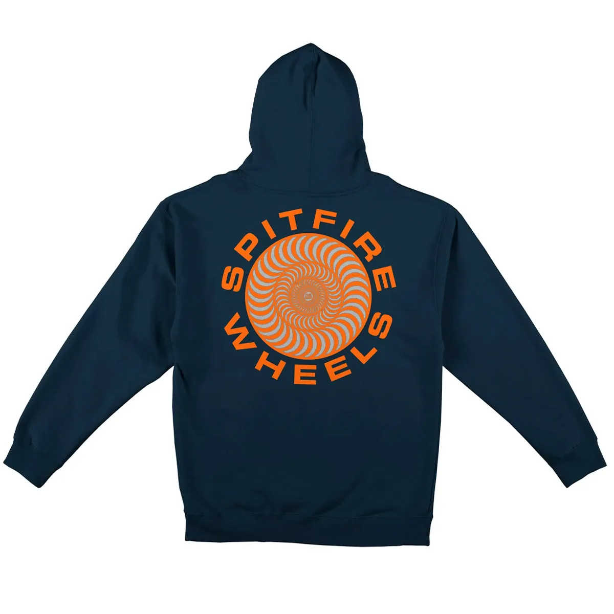 Spitfire - Classic 87 Swirl Hoodie Navy/Silver