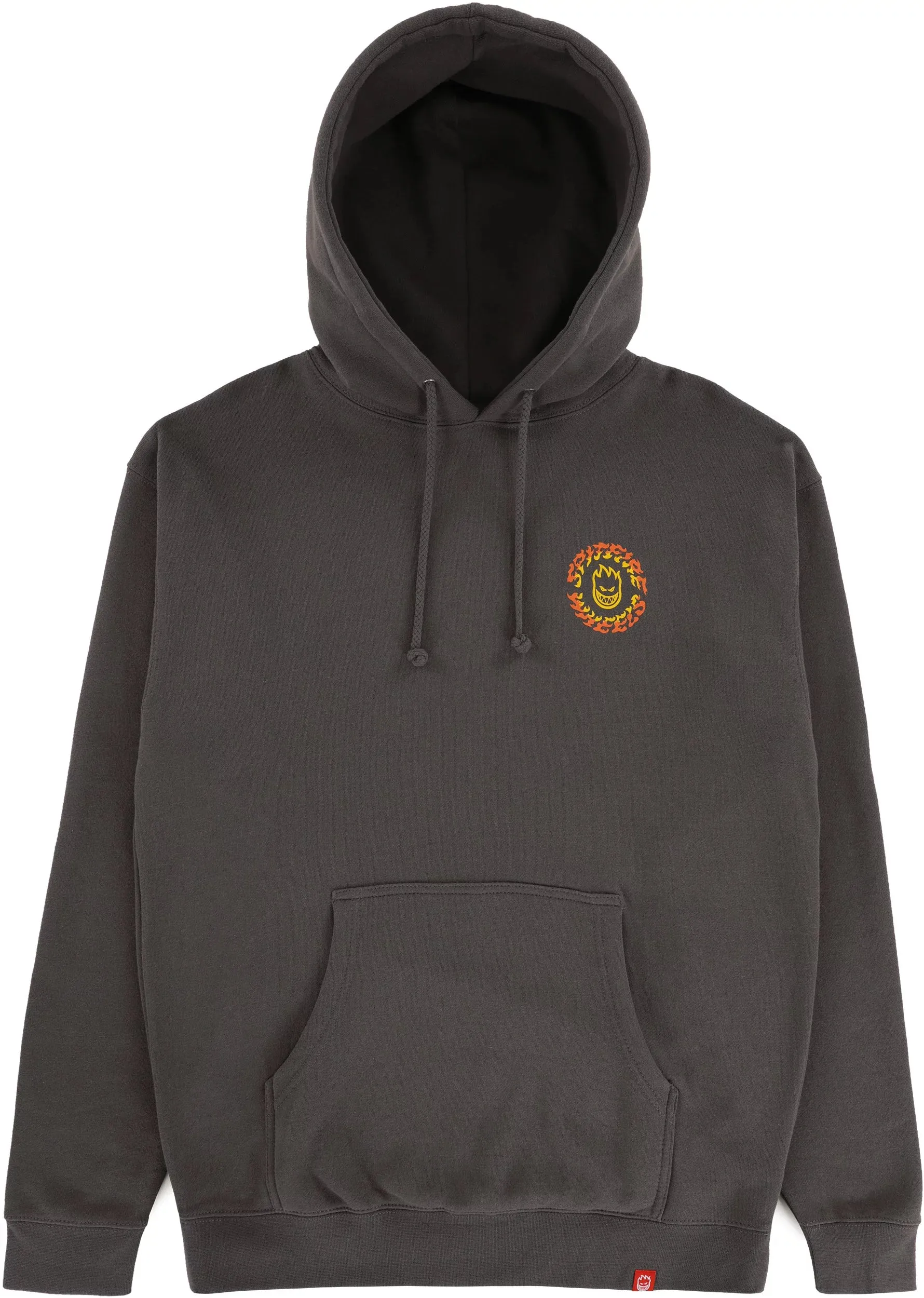 Spitfire Torched Script Hoodie - Charcoal