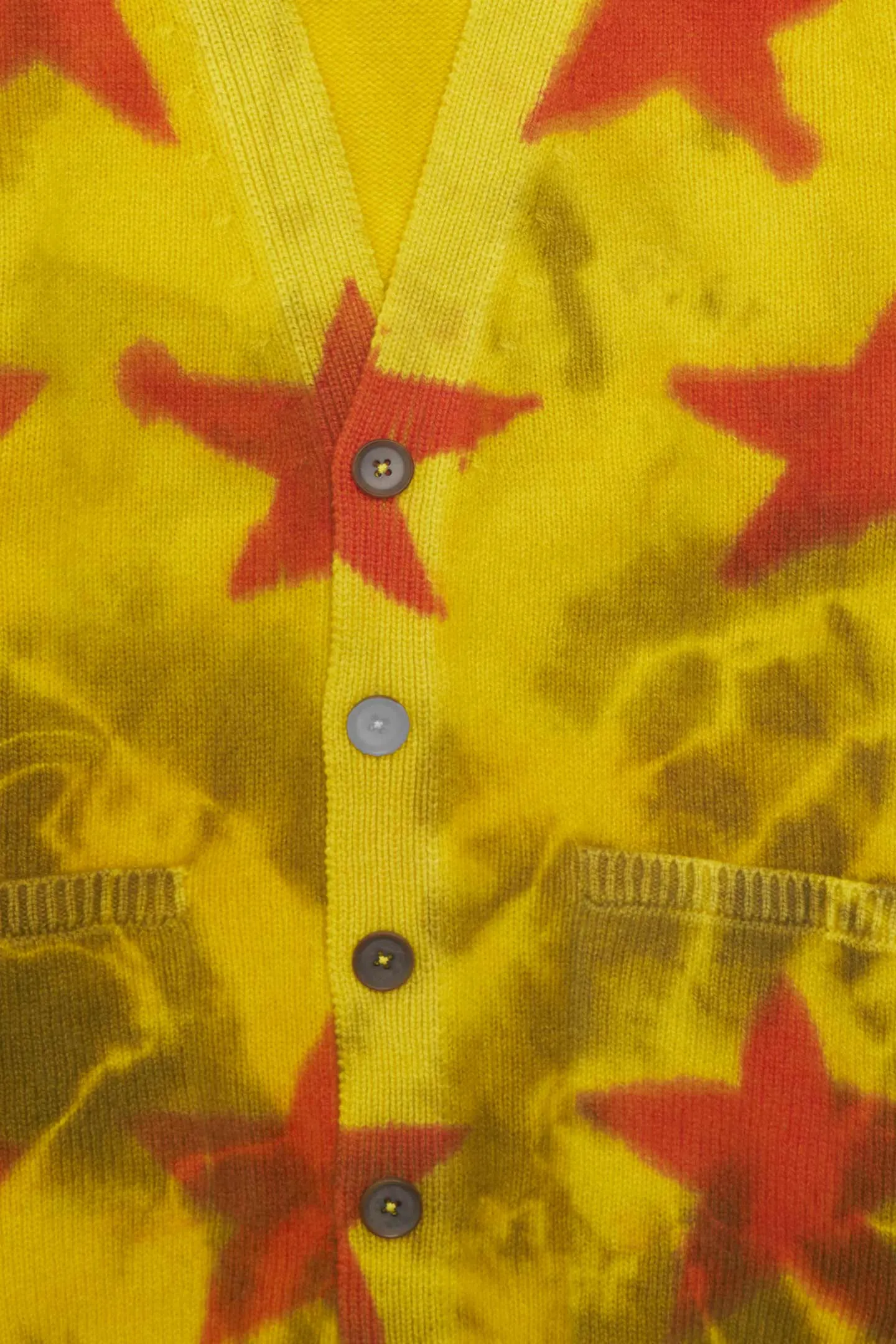 Star Sprayed Cardigan