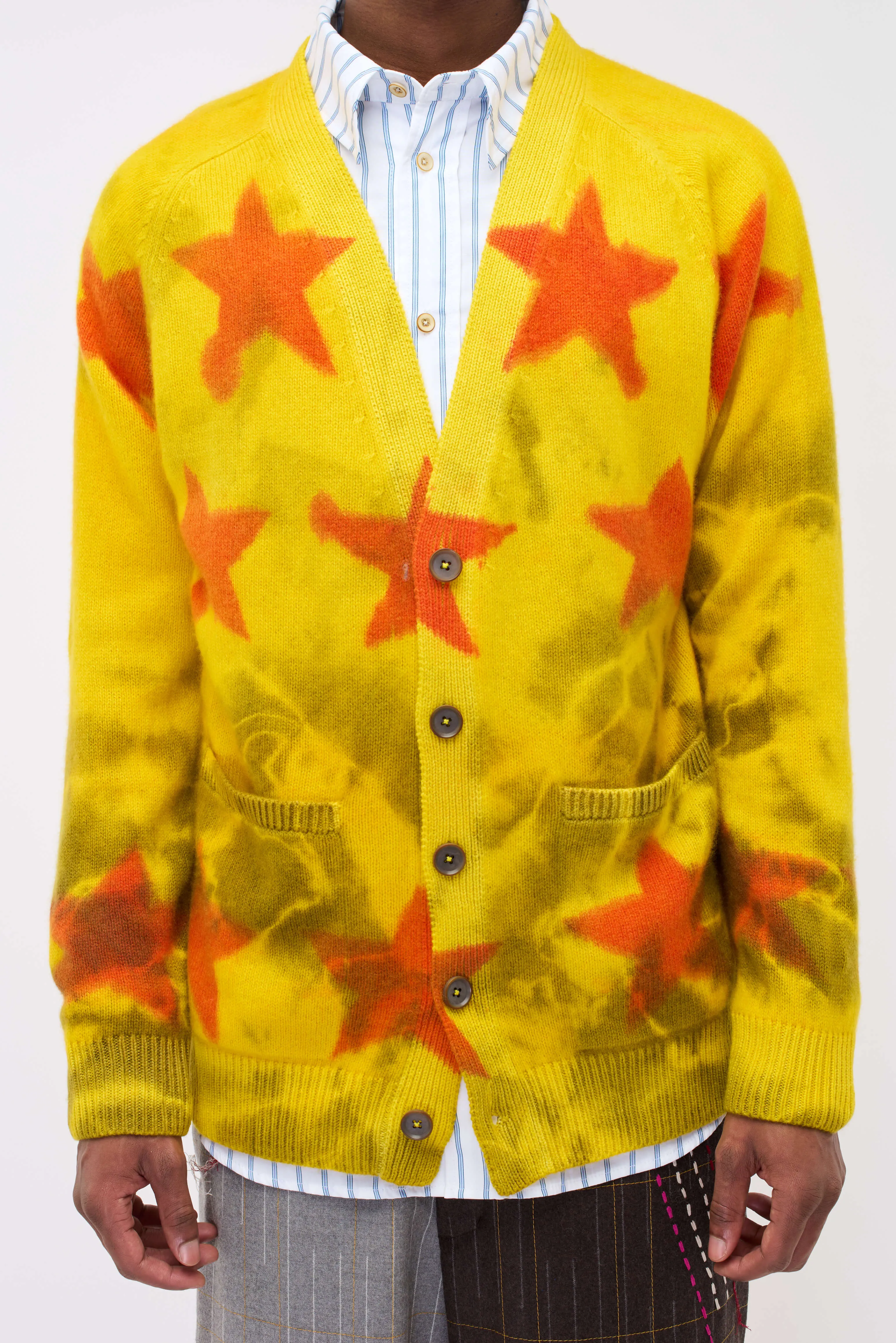 Star Sprayed Cardigan