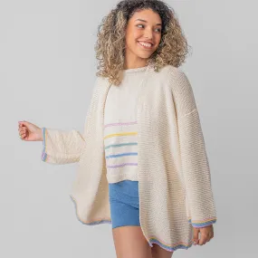 Striped Summer Cardigan Knitting Kit