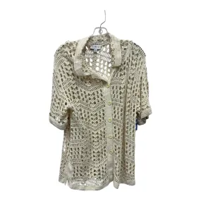 Sweater Cardigan By Evereve In Cream, Size:S