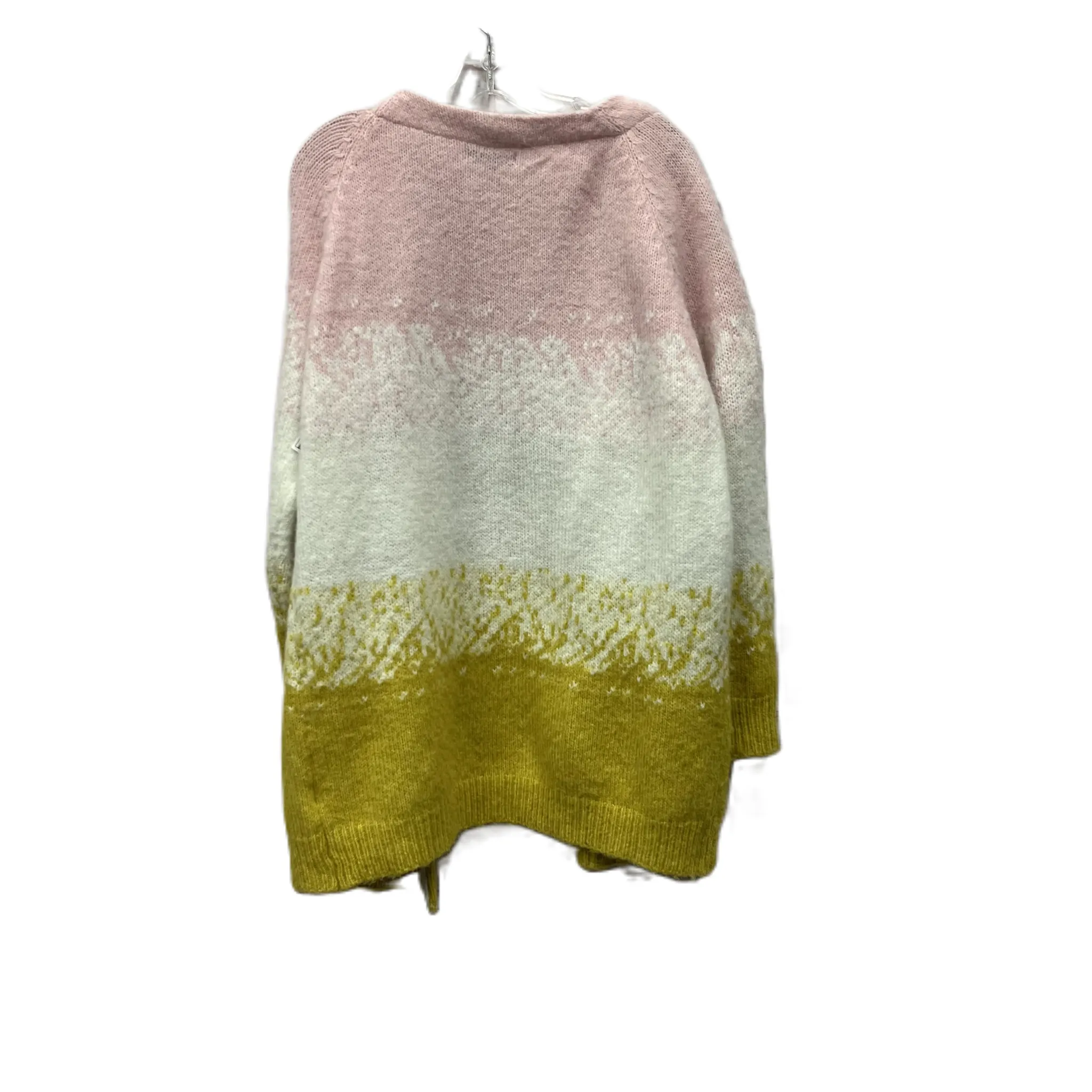 Sweater Cardigan By Frnch In Pink, Size: M