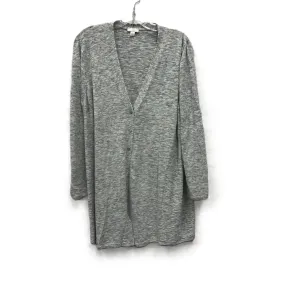 Sweater Cardigan By J. Jill In Grey, Size: Xl