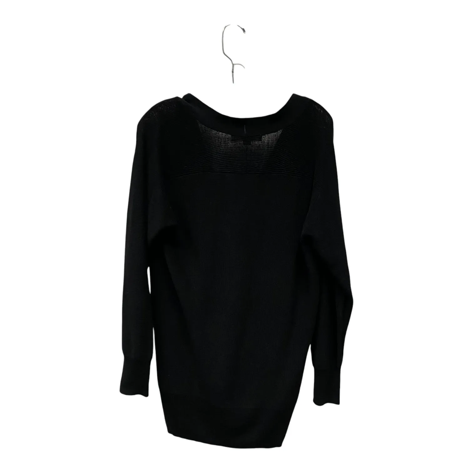 Sweater Cardigan By Loft In Black, Size:L