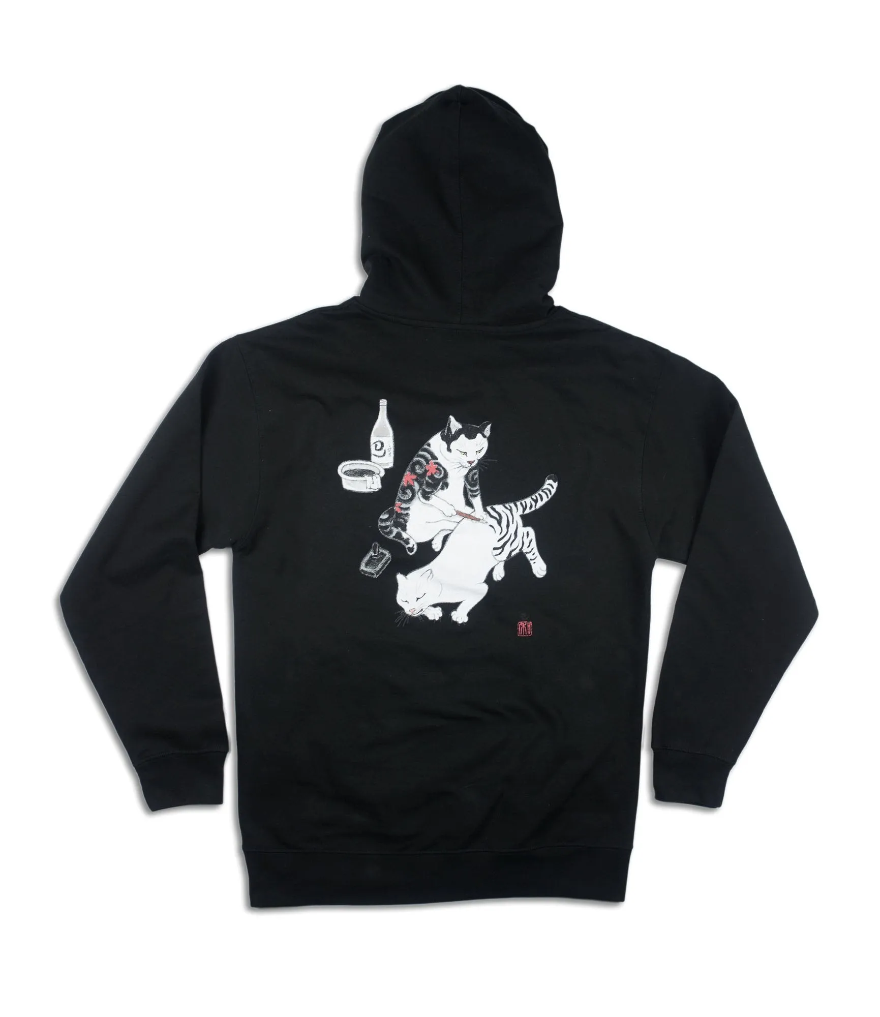 Tebori Cats Hoodie