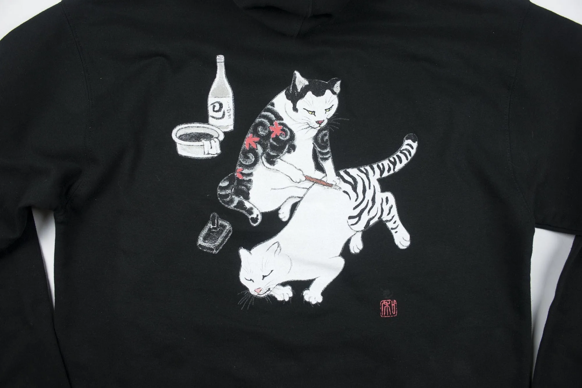 Tebori Cats Hoodie