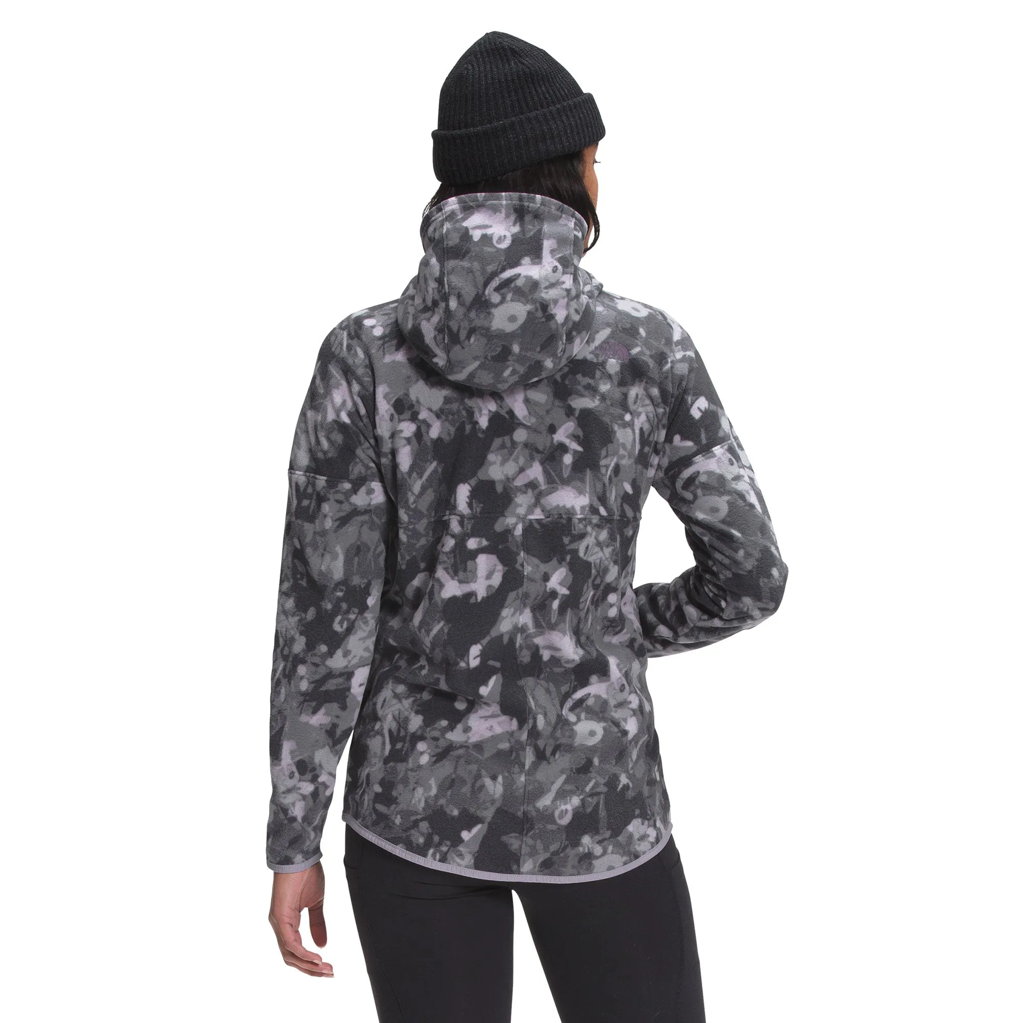 The North Face Printed TKA Grey Scattershot Womens Pullover Hoodie