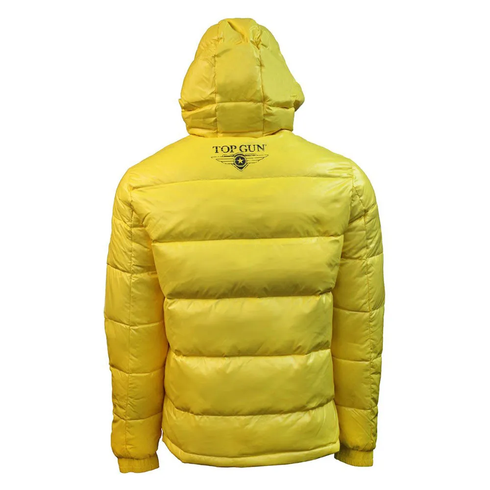 Top Gun Comics Down Jacket Yellow