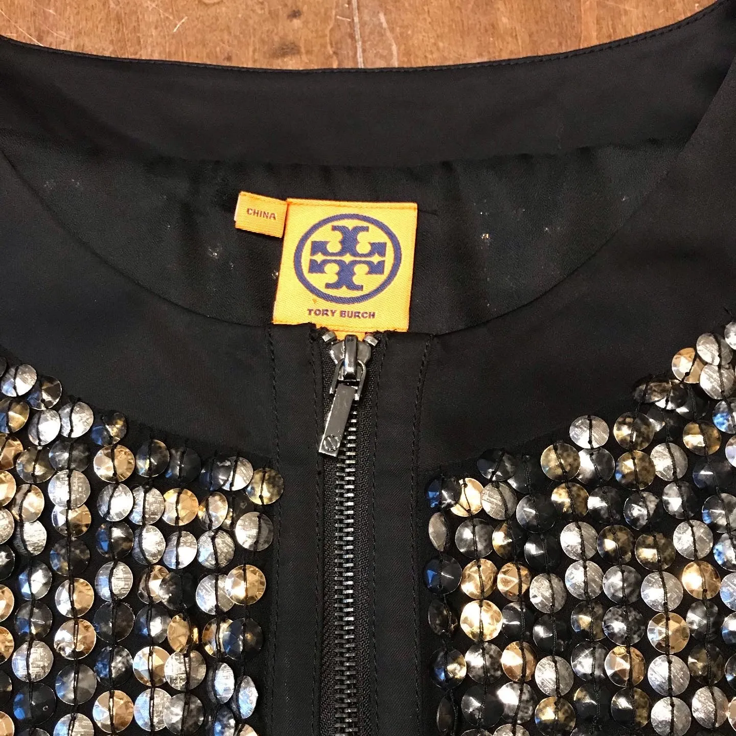 TORY BURCH Zip Front Jacket