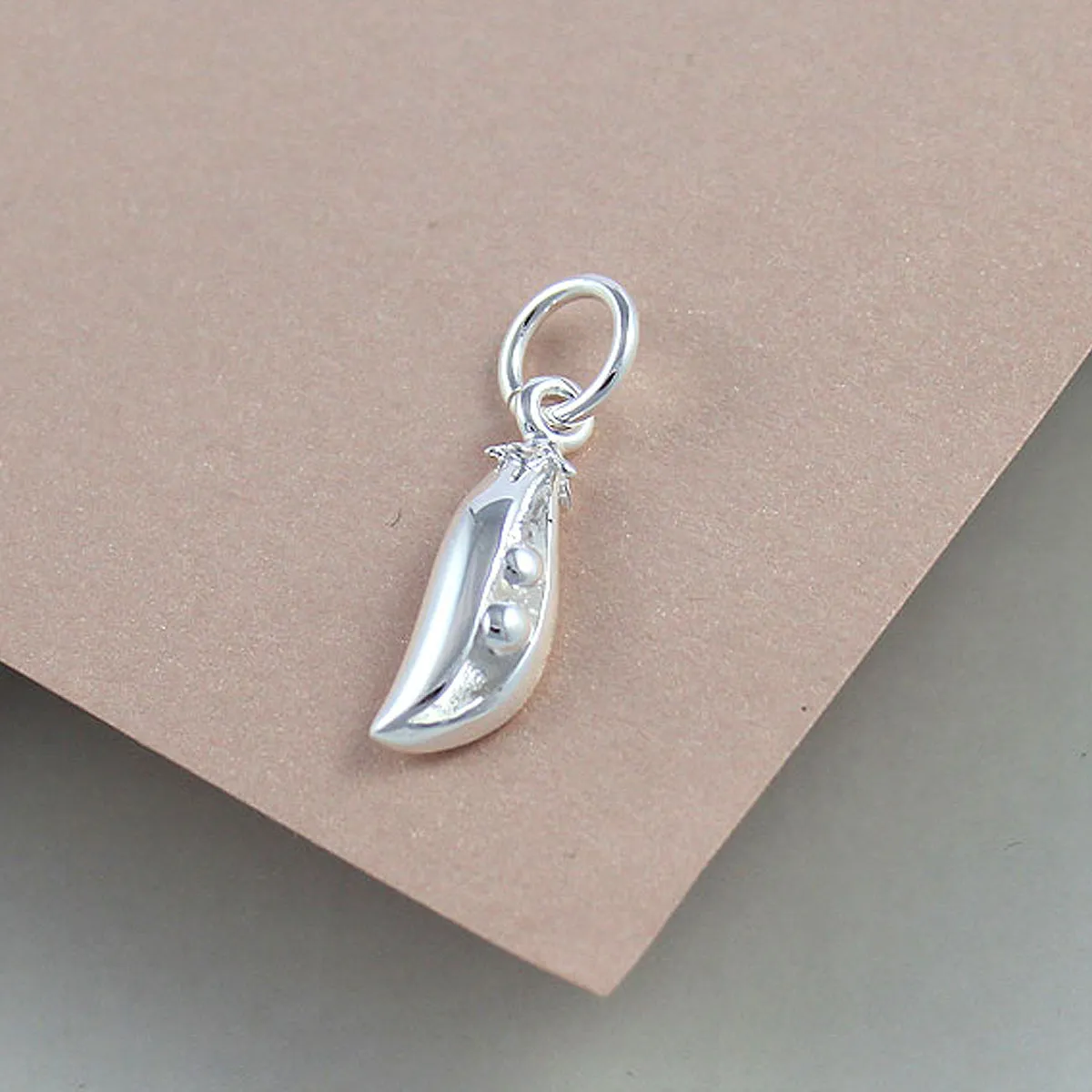 Two Peas In A Pod Silver Charm