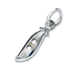 Two Peas In A Pod Silver Charm