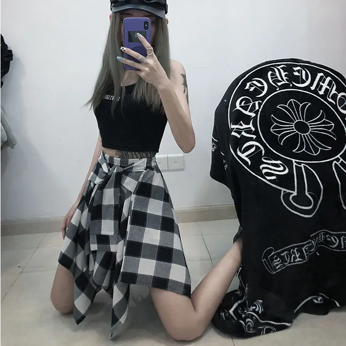 Ulzzang irregular skirt KF90278