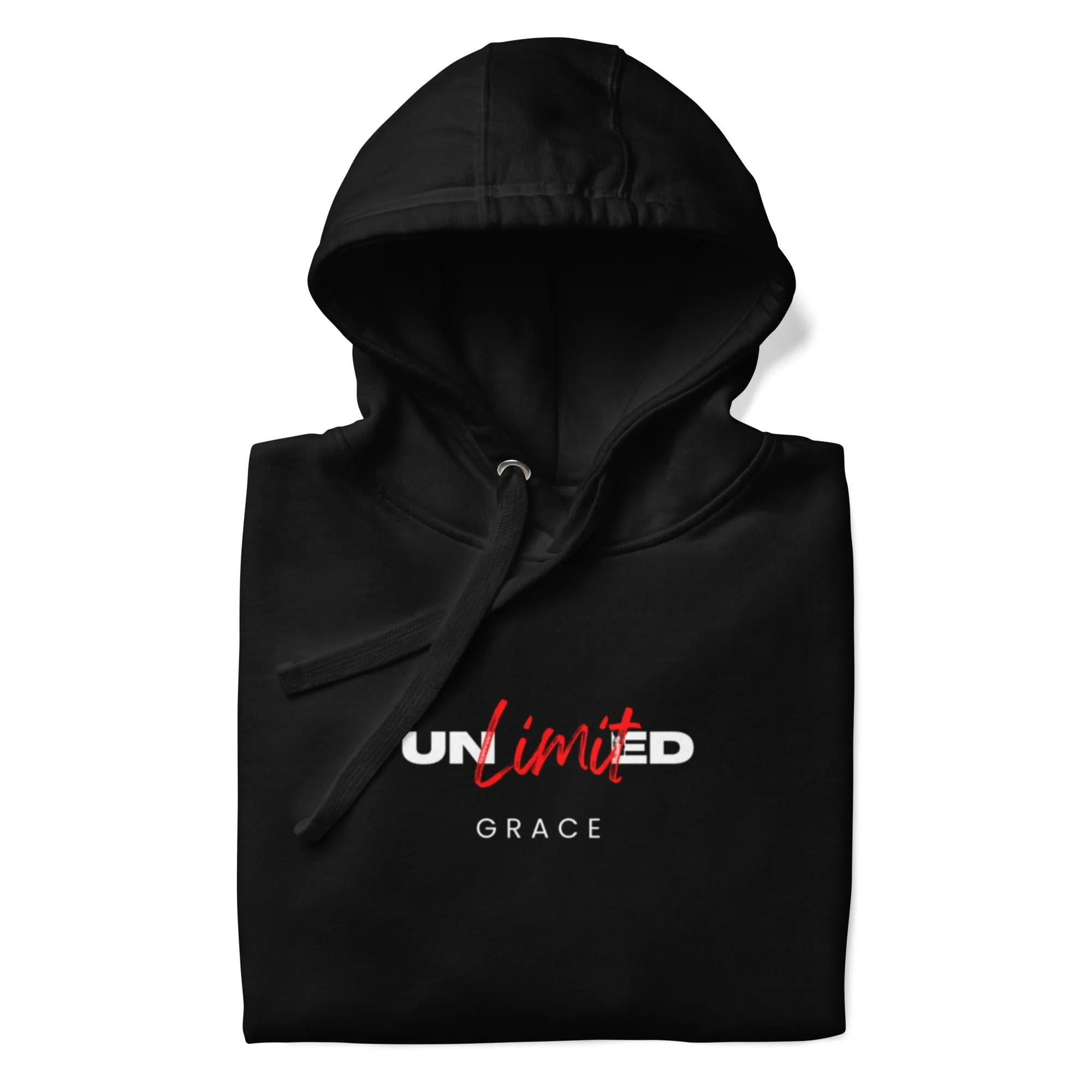 Unlimited Grace Unisex Pullover  Hoodie Black