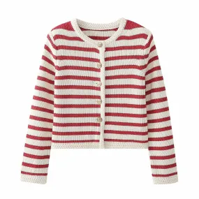 Vanessa | Striped Cardigan