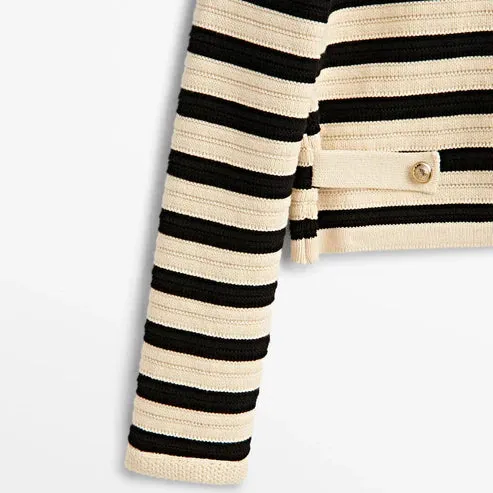 Vanessa | Striped Cardigan