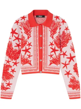 Versace La Vacanza Polo Cardigan