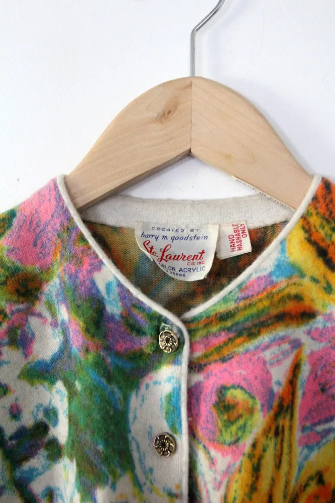 Vintage 60s Ste. Laurent Cardigan