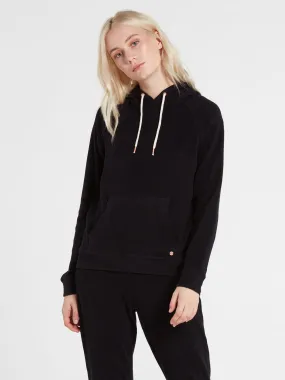 Volcom Lil Hooded Sweatshirt-Black