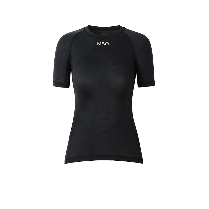 Women's Merino Wool Short Sleeve Base Layer B310