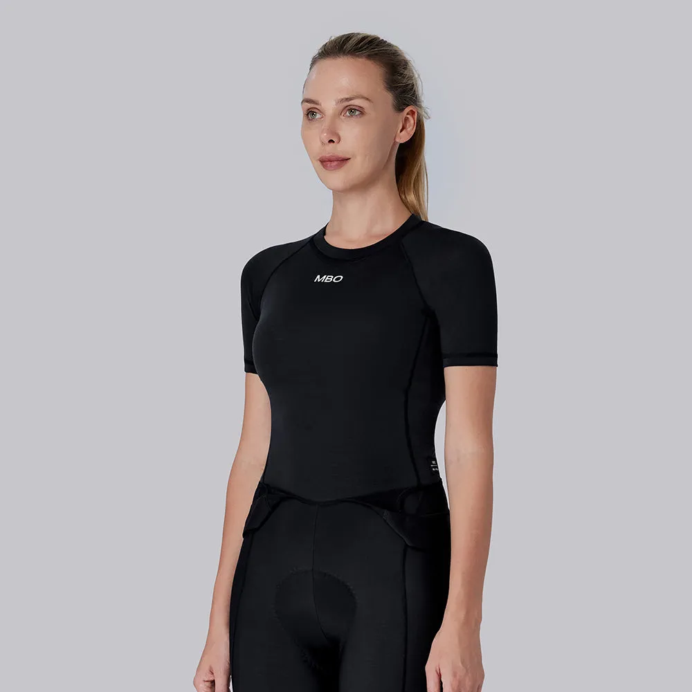 Women's Merino Wool Short Sleeve Base Layer B310